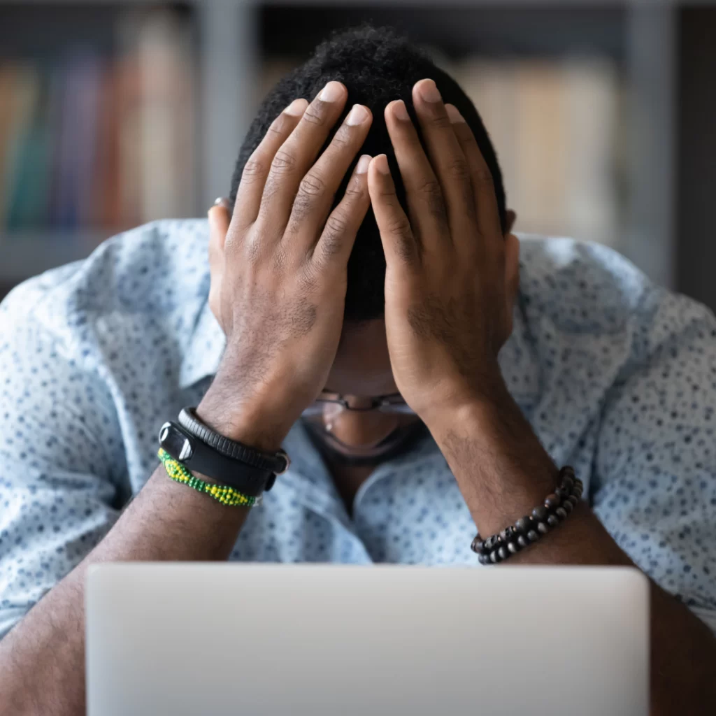 Frustrated Salesperson - Online Sales Training